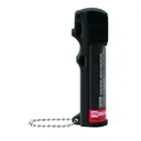 Mace 80725 Personal Pepper Spray 18 Grams OC Pepper 12 ft Range Black - Mace