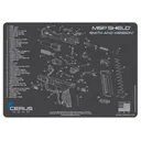 M&P SHIELD SCHEMATIC GREY - Cerus Gear