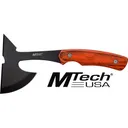 MC MTECH 9 TOMAHAWK W/SHEATH 3 BLACK BLADE PAKKAWOOD HNDL - Master Cutlery