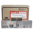 Sterling 9mm 115 Gr Full Metal Jacket (FMJ) Steel Cased 1500rd CASE - Sterling