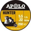 HATSAN APOLO .22 HUNTER 18.5GR 250 PACK - Hatsan Usa, Inc.