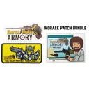 Battlehawk Armory PVC Velcro Morale Patch Bundle of 3 - SHIPS FREE! - Battlehawk Armory
