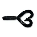 4 DOUBLE TAIL GRUB BLK/BLU FLK 20P - Gsm