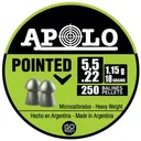 HATSAN APOLO .22 POINTED 18 GRAIN 250 PACK - Hatsan Usa, Inc.