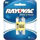 RAY-O-VAC ALKALINE BATTERY 9V 1PK - Energizer Batteries
