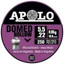 HATSAN APOLO .22 DOMED HOLLOW 14.6 GRAIN 250 PACK - Hatsan Usa, Inc.