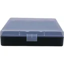 Berrys 16678 008 Ammo Box 40 S&W,45 ACP 100rd Clear Lid w/Black Bottom - Berrys Bullets