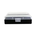 Berrys 87412 001 Ammo Box 9mm Luger,380 ACP 100rd Clear Lid w/Black Bottom - Berrys Bullets