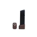 Taran Tactical Glock 19/23 +4/5 Compact Base Pad Extension with Spring, Coyote Bronze - Taran Tactical