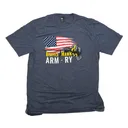 The District Tri-Blend BattleHawk Armory T-Shirt - Navy Frost USA FLAG - Large - Battlehawk Armory
