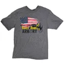 The District Tri-Blend BattleHawk Armory T-Shirt - Gray USA FLAG - Extra Large - Battlehawk Armory