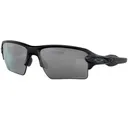 Oakley FLAK 2.0 XL Matte Black Tonal Thin Blue Line Flag Logo w/PRIZM Black Polarized Lenses Sunglasses - Oakley