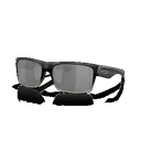 Oakley Two Face Matte Black Frame W/ Chrome Iridium Lenses Sunglasses - Oakley