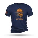Nine Line 2A Bear Navy Triblend T-Shirt/ XLarge - Nine Line Apparel