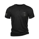 Nine Line Tactical Trash Panda Black Triblend T-Shirt/ Large - Nine Line Apparel