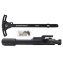 BHA Precision Complete AR-15 5.56/300 Black Nitride Logoed Bolt Carrier Group w/ Ambi Large Lever Charging Handle - Bha Precision