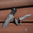COLD STEEL DEMKO KRISS PUSH DAGGER 6 BLADE SK-5 STEEL MICARTA HANDLE - Cold Steel