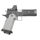 Phoenix Trinity H-TAC 9mm 2-19+1rd Mags 4.7 Compensated Barrel DLC & Anodized Doublestack 1911 Pistol - Phoenix Trinity