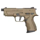 Retay USA RXP22FDE13TH RXP  22 LR 13+1 4 Black Threaded Barrel, Flat Dark Earth Cerakote RMR/RMSc Optic Ready/Serrated Slide, Flat Dark Earth Cerakote Polymer Frame w/Accessory Rail, Textured Grip - Retay