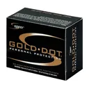 Speer Ammo Gold Dot Personal Protection 45 Automatic Colt Pistol (ACP) 185 GR Hollow Point 20 Bx/ 25 Cs - CCI