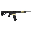Genesis Arms Gen-12 3Gun Edition, 12 Gauge, 18.625 Barrel, 1- 10rd Magazine, Black & Gold, Semi-Auto Shotgun - Genesis Arms