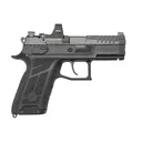 CZ P-09 C Nocturne 9mm Pistol w/ Viridian 3 MOA RFX15 Green Dot - CZ USA