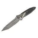 Microtech Socom Bravo Serrated Tanto Single Edge Standard Titanium Handle Carbon Fiber Scales Knife - Microtech Knives