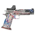 Vulcan Staccato XL Star Spangled Banner, 9mm, 5.4 Bull Barrel, 2- 17rd Magazines, Trijicon RMR HD 3.25 MOA Red Dot, Pistol - Vulcan Machine Werks
