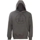 Distressed Reticle Hoodie Gunmetal S - Leupold