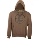 Distressed Reticle Hoodie Otter M - Leupold