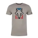 FOXPRO FHFGS SHIRT FOXHEAD FLAG GRAY S - Foxpro Inc