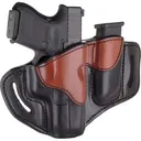 1791 BH2.1 BLT HOLSTR W/ MAG PCH MULT-FIT RH GLK 17 BR/BLK - 1791 Gunleather