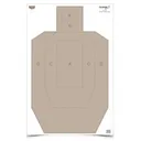 BIRCHWOOD CASEY EZE-SCORER 23'' X 35'' IPSC PRACTICE PAPER 100 SHEETS - Birchwood Casey