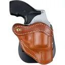 1791 Gunleather PDHR1CBRR R1  Classic Brown Leather OWB Ruger LCR/S&W J-Frame Right Hand - 1791 Gunleather