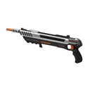 BUG-A-SALT ADVANCED COMBAT FIBER OPTIC 3.0 Pump Salt Shotgun - Silver | Green & Red fiber optic sights - Bug-A-Salt