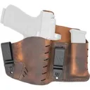Versacarry ELEMENT HOLSTER - IWB - WITH MAG POUCH - BROWN - SIZE 4 - Versacarry