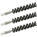 3/PK NYLON RIFLE BRUSH .35 CAL / 9MM - Bore Tech