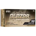 CCI 5251 Blazer Brass HP 10mm 180 Gr Jacketed Hollow Point 50rds - CCI Ammunition