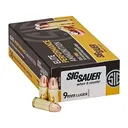AMMO, 9MM, 147GR, ELITE BALL, FMJ, BOX/50 - Sig Sauer