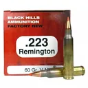 Black Hills Ammunition .223 REM 60 Gr Hornady V-MAX 50rd Box - Black Hills Ammunition