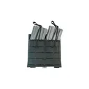GGG 556 DOUBLE MAG POUCH BLK - Grey Ghost Gear