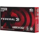 FEDERAL ITEM NUMBER AE223 AMER EAGLE 223 55GR FMJ 500RDS - Federal Ammo