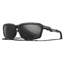 Wiley X AC6RCN05 Recon Captivate Polarized Black Mirror Lenses/Matte Black Frame Sunglasses - Wiley X
