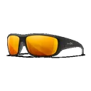Wiley X ACOME04 Omega Captivate Polarized Bronze Mirror Lenses/Matte Black Frame Sunglasses - Wiley X
