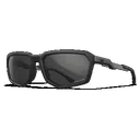 Wiley X AC6RCN02 Recon Captivate Grey Lenses/Matte Black Frame Sunglasses - Wiley X