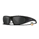 Wiley X 1006 Romer 3 Clear, Smoke Grey, Light Rust Lenses/Matte Black Frame Sunglasses - Wiley X