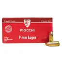 Fiocchi 9mm Luger, 115 Grain, Classic Line, 50rd Box - Fiocchi