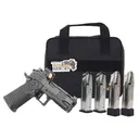 Jacob Grey Hex DoubleStack 1911 Black 9mm Pistol Loadout Kit w/ 4x Total Mags, EPS Green Dot, & Range Bag - Jacob Grey Firearms