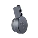 F5 MFG CZ Scorpion 9mm 50 Round Billet Aluminum Drum Magazine - Armor Black | Engraved w/ Scorpion - F5 Mfg