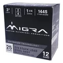 Migra Ammunitions M-12SS-2-4 Staxd 12 GA 3 1-1/4oz #2/4 25rds - Migra Ammunitions
